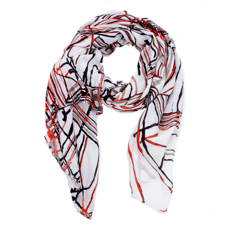 Brush Strokes Scarf