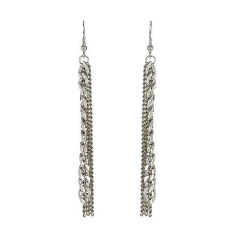 Chainy Earrings - Silver